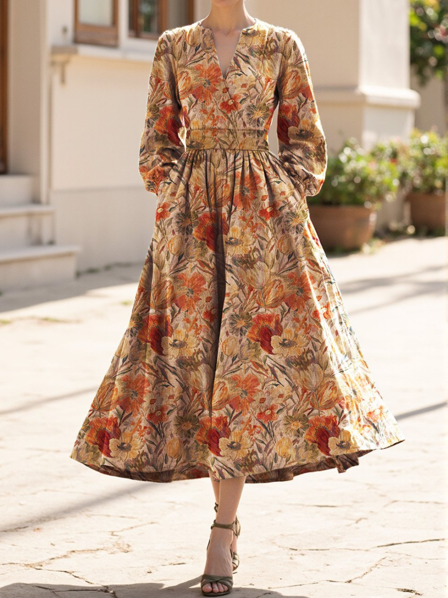 Printed Dress
