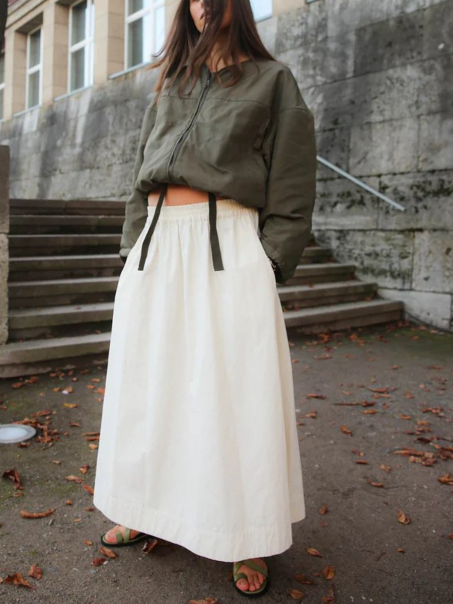 Autumn Dark Green Comfortable Jacket