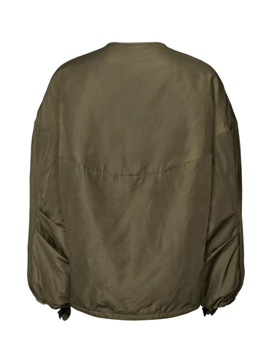 Autumn Dark Green Comfortable Jacket