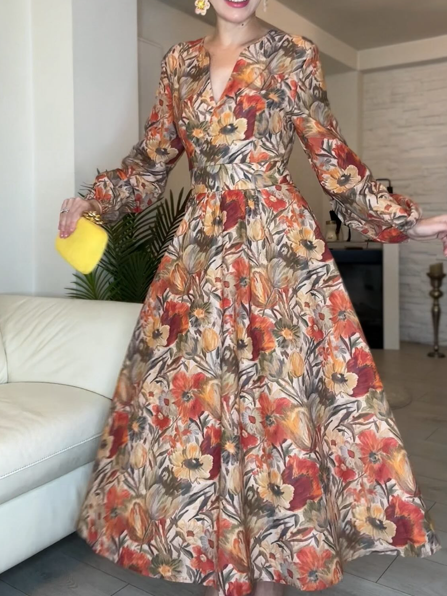 Printed Dress