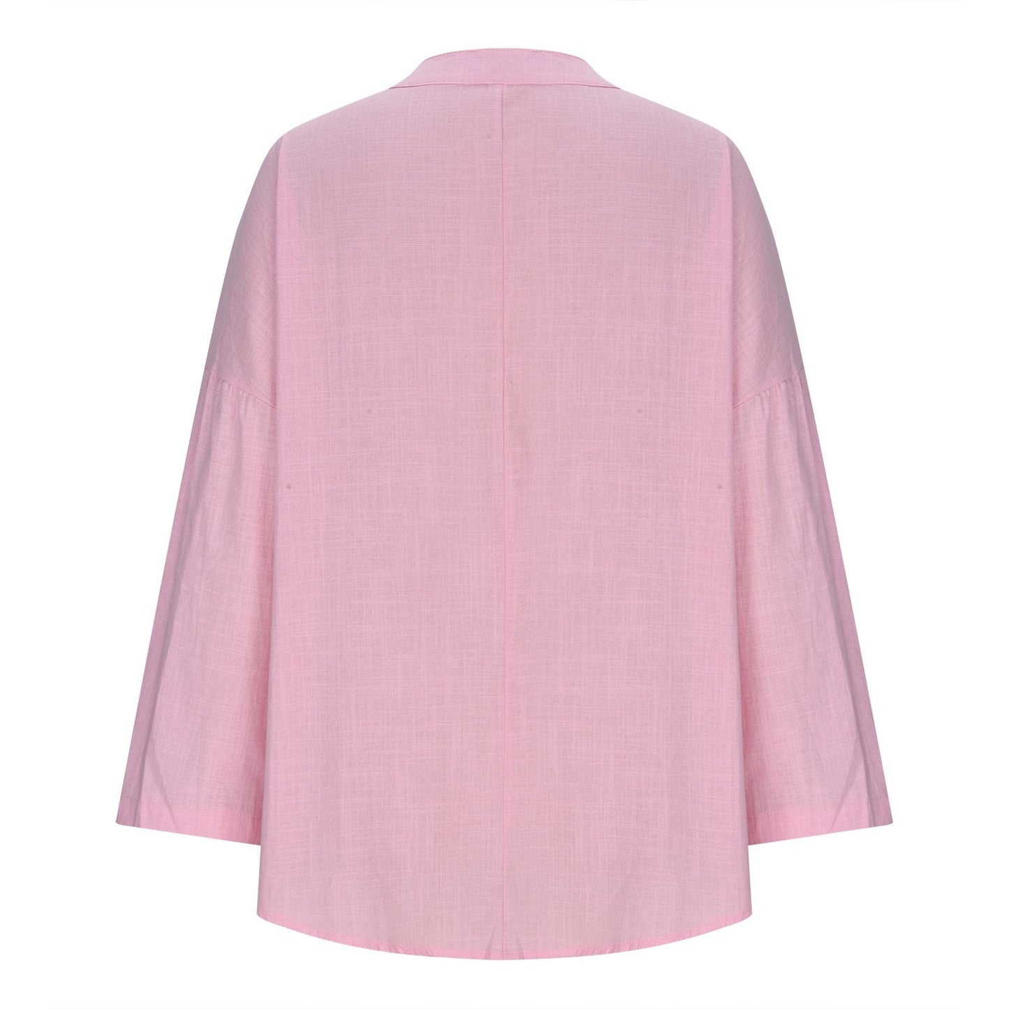 Modern Blue Striped Long Sleeve Top