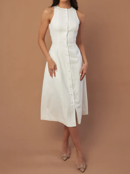 Farmwife Linen Dress