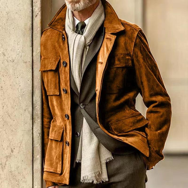 Craft Leather Casual Coat