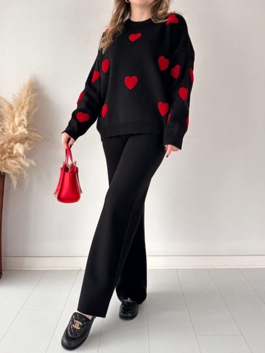 Heart Trousers Suit – luresy