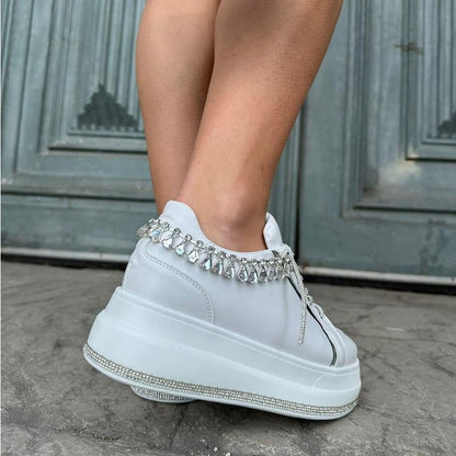 Sparkling Rhinestone Sneakers